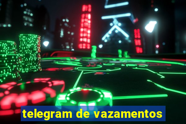 telegram de vazamentos